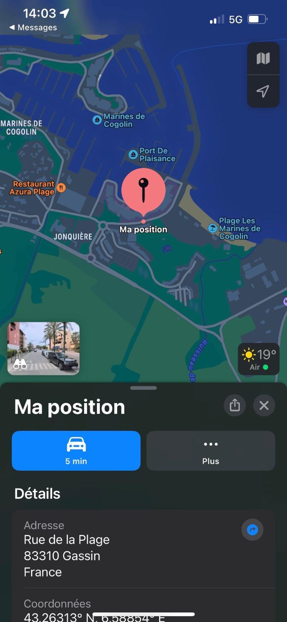 Le Sud Plage Et Piscine Гасен Екстериор снимка